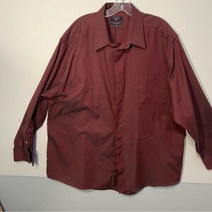 Dockers men’s long sleeve shirt 18 x 18 1/2 neck extra extra large.